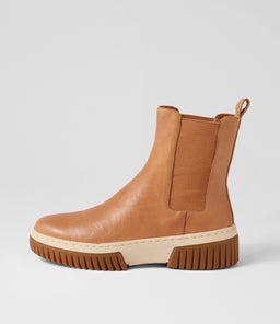 YAELLA DJ TAN VANILLA&GUM LEATHER SOLE