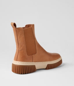 YAELLA DJ TAN VANILLA&GUM LEATHER SOLE