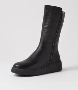 YOGUE DJ BLACK BLACK SOLE LEATHER