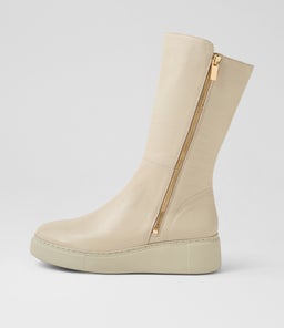 YOGUE DJ ALMOND ALMOND SOLE LEATHER