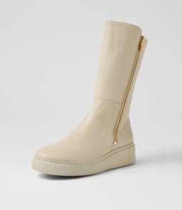 YOGUE DJ ALMOND ALMOND SOLE LEATHER