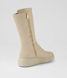 YOGUE DJ ALMOND ALMOND SOLE LEATHER