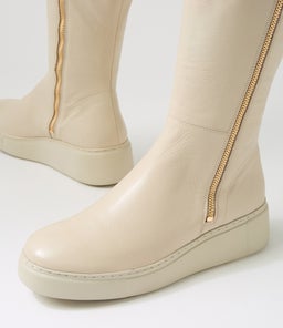 YOGUE DJ ALMOND ALMOND SOLE LEATHER