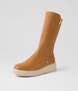 YOGUE DJ DK TAN VANILLA SOLE LEATHER