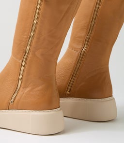YOGUE DJ DK TAN VANILLA SOLE LEATHER