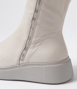 YOGUE DJ IVORY MISTY SOLE LEATHER