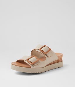 ALPHIE DJ ALMOND TAN LEATHER