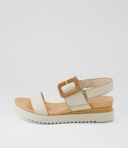 ALBANY DJ ALMOND TAN LEATHER