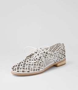 ADDYST DJ WHITE LEATHER