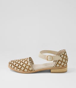 ASHBY DJ ALMOND TAN LEATHER