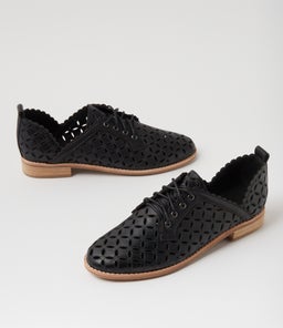 ALLOSIER DJ BLACK BLACK LEATHER