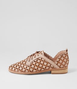 ALLOSIER DJ NUDE TAN LEATHER