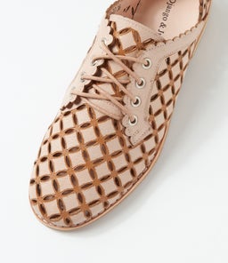 ALLOSIER DJ NUDE TAN LEATHER