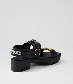 BRIMING DJ BLACK BLACK SOLE LEATHER