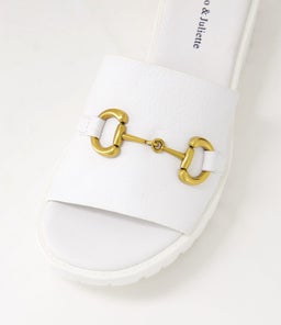 BELO DJ WHITE WHITE SOLE LEATHER