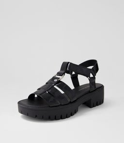 BETHAL DJ BLACK BLACK SOLE PATENT LEATHER