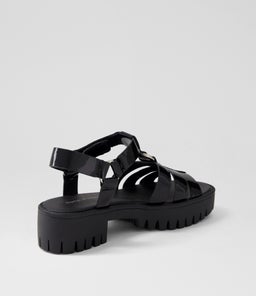 BETHAL DJ BLACK BLACK SOLE PATENT LEATHER