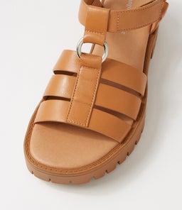 BETHAL DJ DK TAN TOFFEE SOLE LEATHER