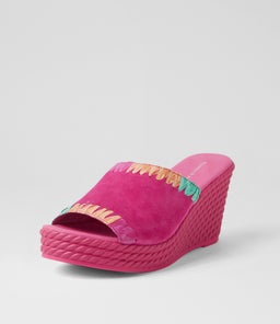 ESMEY DJ FUCHSIA BRIGHT SUEDE