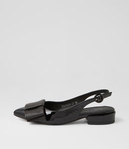 EVENNING DJ BLACK PATENT LEATHER