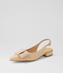 EVENNING DJ NUDE PATENT LEATHER