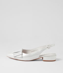 EVENNING DJ SILVER SHIMMER LEATHER