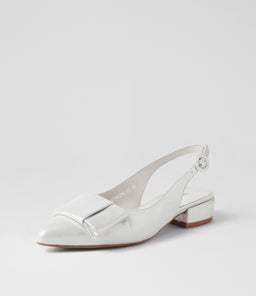 EVENNING DJ SILVER SHIMMER LEATHER