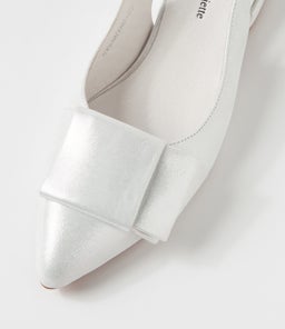 EVENNING DJ SILVER SHIMMER LEATHER