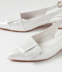 EVENNING DJ SILVER SHIMMER LEATHER