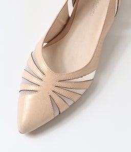 EWAN DJ NUDE SHINE LEATHER MESH