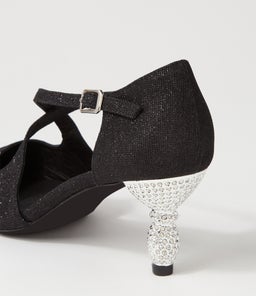 ELECTRIK DJ BLACK SPARKLE FABRIC