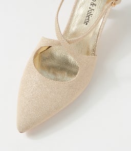 ELECTRIK DJ PALE GOLD SPARKLE FABRIC