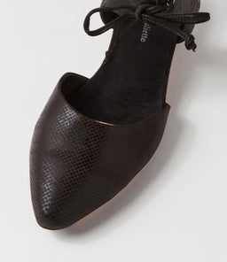 FONTANA DJ BLACK CUT SCRATCH LEATHER
