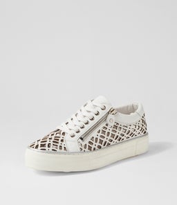FLYNNG DJ WHITE WHITE SOLE LEATHER