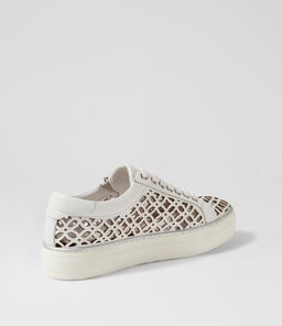 FLYNNG DJ WHITE WHITE SOLE LEATHER