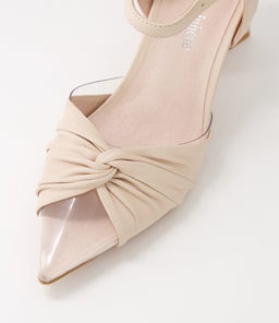 HIVON DJ CLEAR NUDE VINYLITE LEATHER