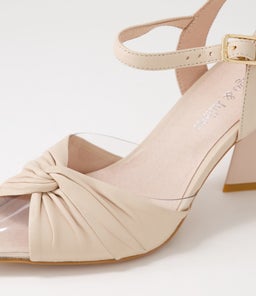 HIVON DJ CLEAR NUDE VINYLITE LEATHER