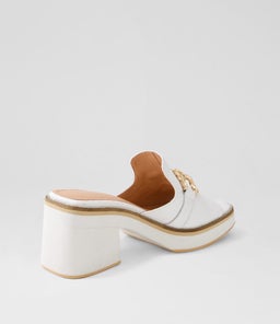 JAMMS DJ WHITE LEATHER