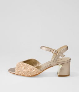 JUBA DJ CHAMPAGNE LEATHER JEWELS