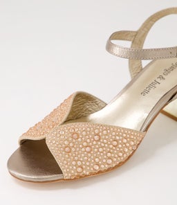 JUBA DJ CHAMPAGNE LEATHER JEWELS