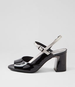 KORNEL DJ BLACK ARGENTO PATENT LEATHER