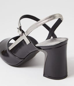 KORNEL DJ BLACK ARGENTO PATENT LEATHER