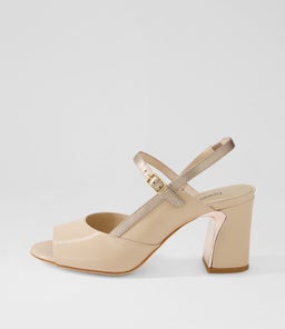 KORNEL DJ CAFE CHAMPAGNE PATENT LEATHER