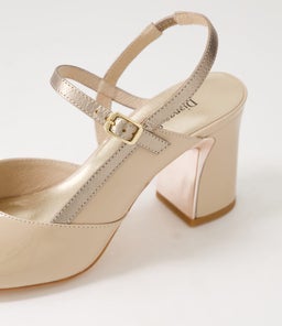 KORNEL DJ CAFE CHAMPAGNE PATENT LEATHER