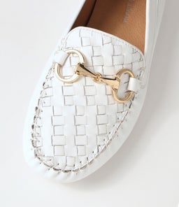LILLE DJ WHITE LEATHER