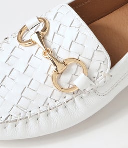 LILLE DJ WHITE LEATHER