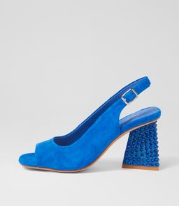 LANTOS DJ COBALT SUEDE JEWELS