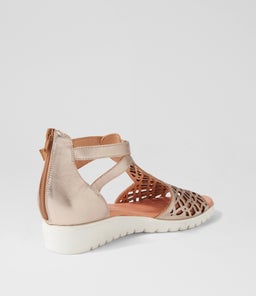 MINOS DJ PLATINO WHITE SOLE LEATHER