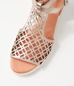 MINOS DJ PLATINO WHITE SOLE LEATHER