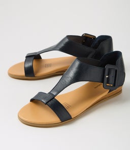 HUNTLEE DJ NAVY LEATHER